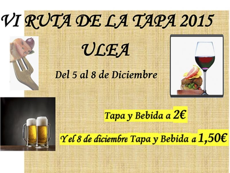 VI Ruta de la tapa de Ulea (2015)